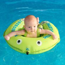 Heccei SelfAir™ Art.111461 Lime Gecko Mambobaby Autom Baby Swimmer Детский надувной плавательный кру  (для купания малышей 3-24 месяцев 6-18кг)