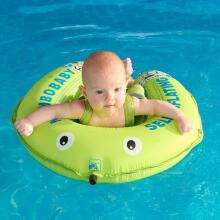 Heccei SelfAir™ Art.111461 Lime Gecko Mambobaby Autom Baby Swimmer Детский надувной плавательный кру  (для купания малышей 3-24 месяцев 6-18кг)