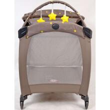 Graco Contour Electra Art.1913583 Neon Sand  Манеж-кровать для путешествий с музыкой