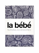 „La Bebe“ slaugos menas (12989) Medvilninis / atlasinis vystyklų komplektas 75x75 cm (3 vnt.)