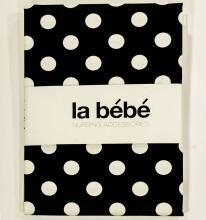 La Bebe™ Cotton 75x75 Art.111635 Dots Хлопковая/сатиновая пеленка для малышей 75x75 см