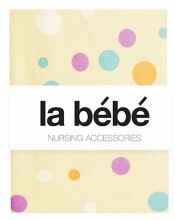 „La Bebe ™“ medvilniniai taškai, 111136, natūralios medvilnės kūdikių vystyklai, 75x75 cm