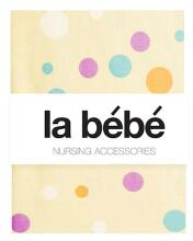 La Bebe™ Cotton 75x75 Art.111636 Dots Mazuļu dabīgas kokvilnas autiņš izm.75x75 cm