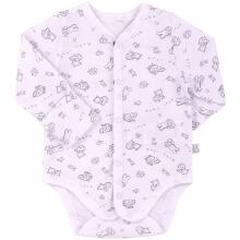 Bembi Art.BD127-10A  Бодик с длинным рукавом, 100% трикотаж