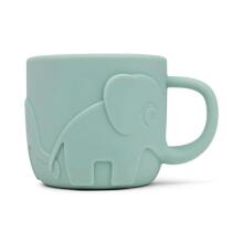 Done by Deer Peekaboo cup Elphee, Blue Чашка из силикона
