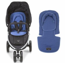Valco Baby Seat Pad Art.852 Blue  Универсальный вкладыш в коляску
