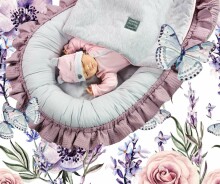Flooforbaby Baby Cocoon Art.112286 Ligzdiņa - kokons jaundzimušajiem Babynest
