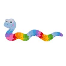 New Classic Toys Alphabet Art.10533 Детский деревянный пазл с алфавитом