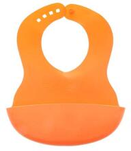 TLC Baby Bib Art.112457 Priekšautiņš silikona ar kabatiņu un mantiņam