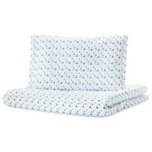 Made in Sweden Gulsparv Art. 204.270.68  Kokvilnas gultas veļas komplekts no 2 daļam (125x110 cm)
