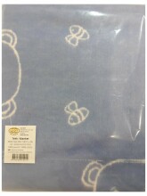 WOT ADXS Art.012/1014 Blue Bears Blanket 100% Cotton 100x118cm