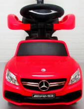 Aga Design Mercedes Benz Art.3288 Red Bērnu stumjamā mašīna ar rokturi