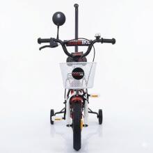 Schumacher Kid Energy Dragon Art.49258 Silver/Orange Bērnu divritenis (velosipēds) ar piepūšamajiem  12 collu riepām
