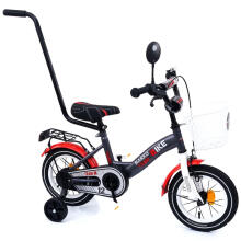 Schumacher Kid Energy Dragon Art.49258 Silver/Orange Bērnu divritenis (velosipēds) ar piepūšamajiem  12 collu riepām