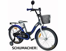 Schumacher Kid Smart Art.112710 Blue  Bērnu divritenis (velosipēds) ar piepūšamajiem  20 collu riepām