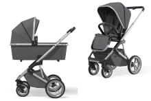 Moon'21 Style Art.63.950.500-302 Anthrazit Bērnu rati ar kulbu