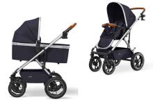 Moon'21 Nuova Air Art.63.960.550-303 Navy  Детская коляска с люлькой