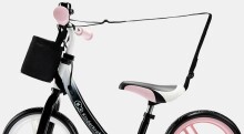 KinderKraft Space Art.112816 Pink Детский велосипед - бегунок с металлической рамой