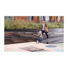 KinderKraft Space Art.KRSPAC00GRE0000 Light Green  Children's scooter with a metal frame