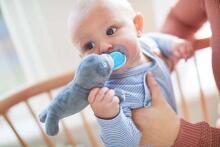 Philips Avent Art.SCF348/11 Плюшевая игрушка с пустышкой Ultra soft 0-6 мес.