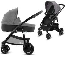 CBX by Cybex Leotie Pure Art.518001659 Comfy Grey Bērnu ratiņi 2 in 1
