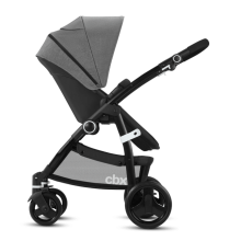 CBX by Cybex Leotie Pure Art.518001659 Comfy Grey Bērnu ratiņi 2 in 1