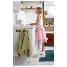 Made in Sweden Forsiktig Art.602.484.18  children's stool white/green