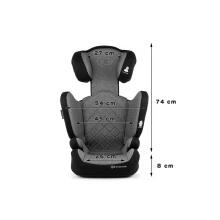 KinderKraft Xpand Isofix Grey Art.KKFXPANGRY0000 Bērnu Autosēdeklītis 15-36kg