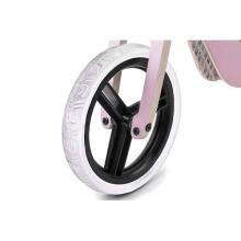 KinderKraft Balance Bike Uniq Art.KKRUNIQPNK0000 Pink  Bērnu skrējritenis ar koka rāmi
