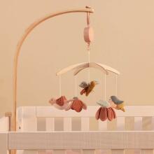 Little Dutch Wooden Musicale Mobile Art.LD8700 Butterflies  mūzikalais karuselis