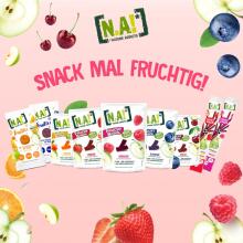 NA! Cherry/Apple Fruit Snack Art.113525 ķiršu/ābolu strīpas 35g