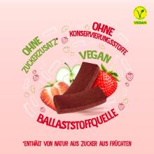 NA! Strawberry/Apple Fruit Snack Art.113527  zemeņu/ābolu strīpas 35g