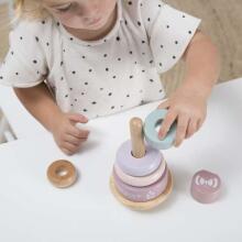 Little Dutch Ring Stacker Art.7342 Fairy Garden  Koka piramīda