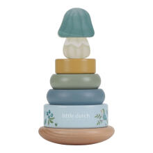 Little Dutch Ring Stacker Art.8013 Ocean Blue  Koka piramīda