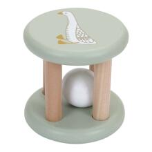 Little Dutch Roller Rattle Art.7251 Forest Friends  Koka attīstošā rotaļlieta