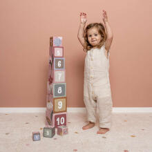 Little Dutch Stacking Blocks  Art.7339 Fairy Garden Klucīšu komplekts