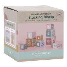 Little Dutch Stacking Blocks  Art.7339 Fairy Garden Klucīšu komplekts