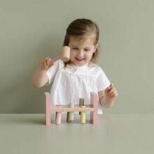 Little Dutch Bench Art.7346 Fairy Garden Wooden hammer