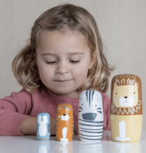 Little Concept  Matryoshka  Art.1000200  Деревянная развивающая игрушка-матрёшка