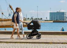 Emmaljunga Sento Max Urban Art.113607 Graphite  Stroller with cradle