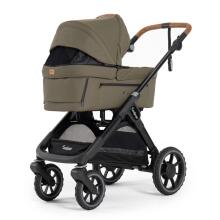 Emmaljunga Sento Max Outdoor Art.113608 Olive Stroller with cradle