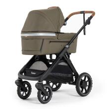 Emmaljunga Sento Max Outdoor Art.113608 Olive Stroller with cradle
