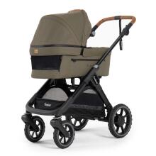 Emmaljunga Sento Max Outdoor Art.113608 Olive Stroller with cradle
