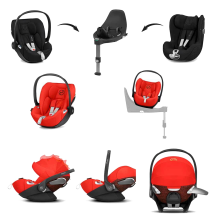 Cybex Cloud Z I-size  Art.113638 Soho Grey Zīdaiņu autokrēsliņš (0-13 kg)