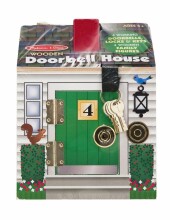 Melissa&Doug Doorbell House Art.12505  Koka atslēgu māja