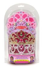 Melissa&Doug Dress -Up Tiaras Art.18525 brīnumainie princešu kronīši,4 gab