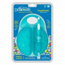 Dr.Browns Art.TF010-P3 Travel Fresh set plate and spoon