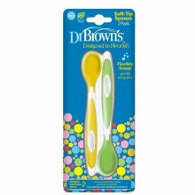 Dr.Browns Spoon Art.TF011-P3 vaikų šaukšteliai (2 vnt.)