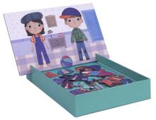 Apli Kids Magnets Dress Up  Art.17557   Магнитная игра ,40шт