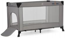 Multifunctional Travel Cot with Mattress Art. 608159, up to 15 kg, Dark Grey